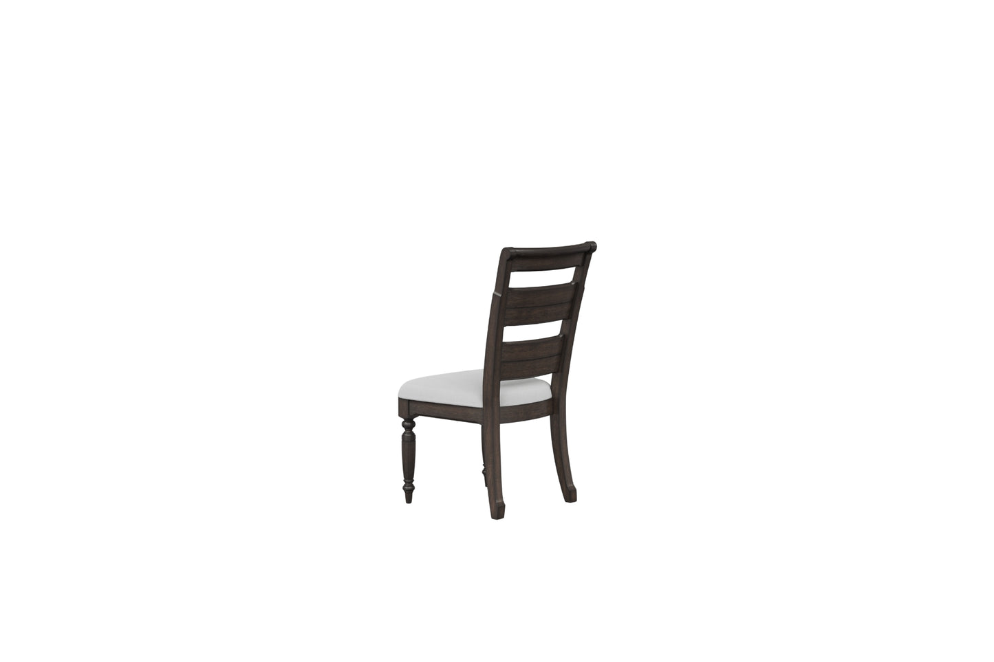Coffee Ladder Back Side Chair