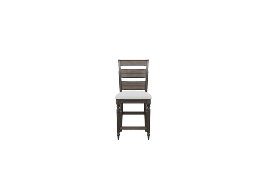 Coffee Ladder Back Counter Stool