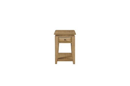 Caramel Chairside Table