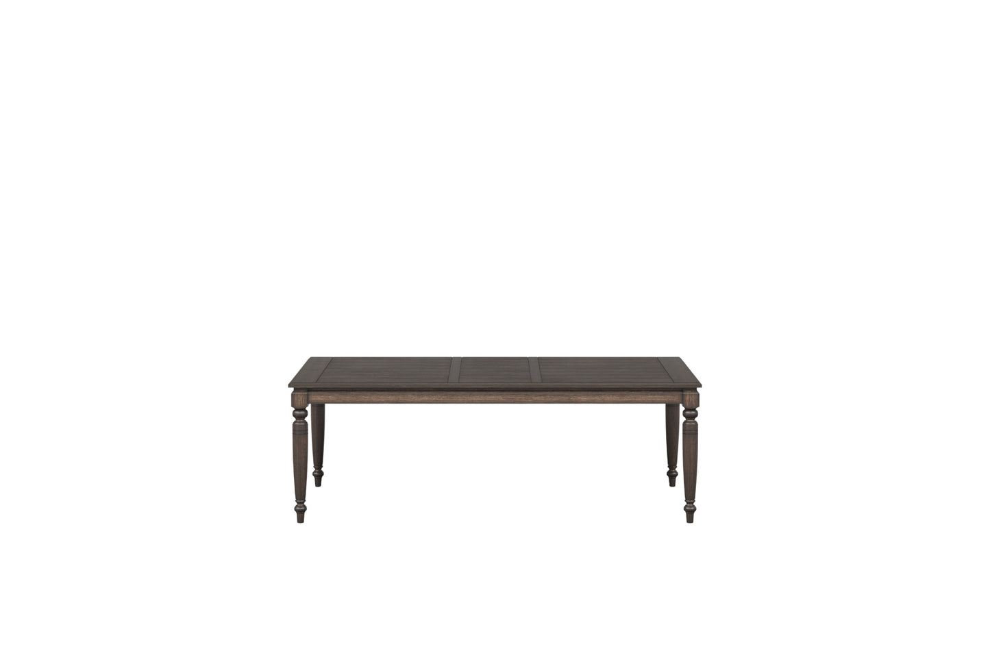 Coffee Dining Table with Leaf