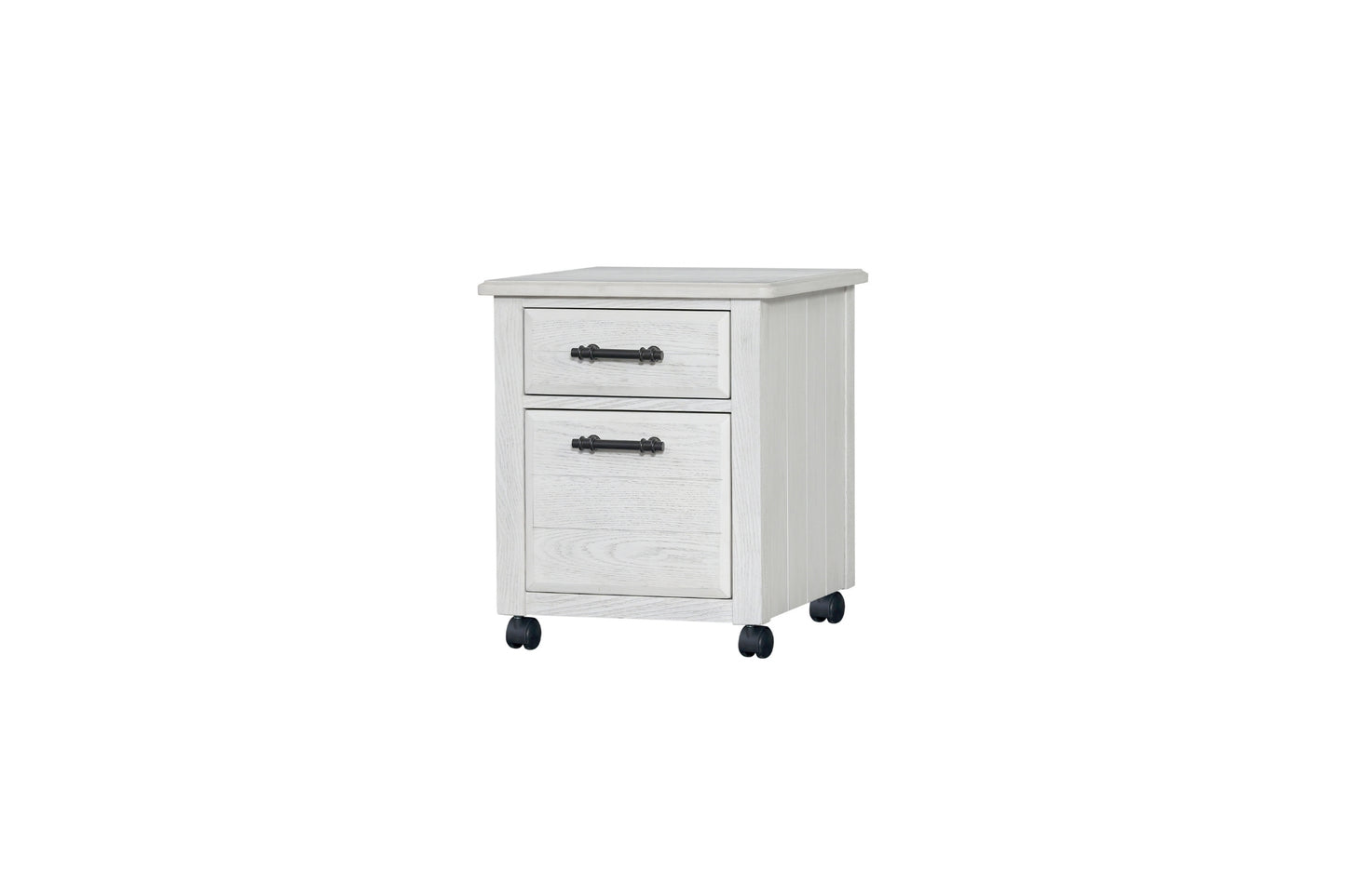 Whitewash 2-Drawer Filing Cabinet
