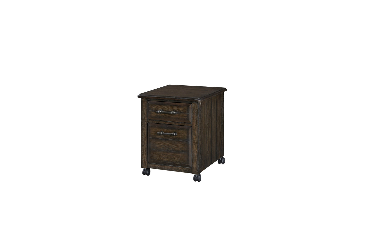 Coffee 2-Drawer Filing Cabinet