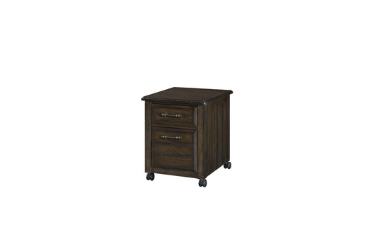 Coffee 2-Drawer Filing Cabinet
