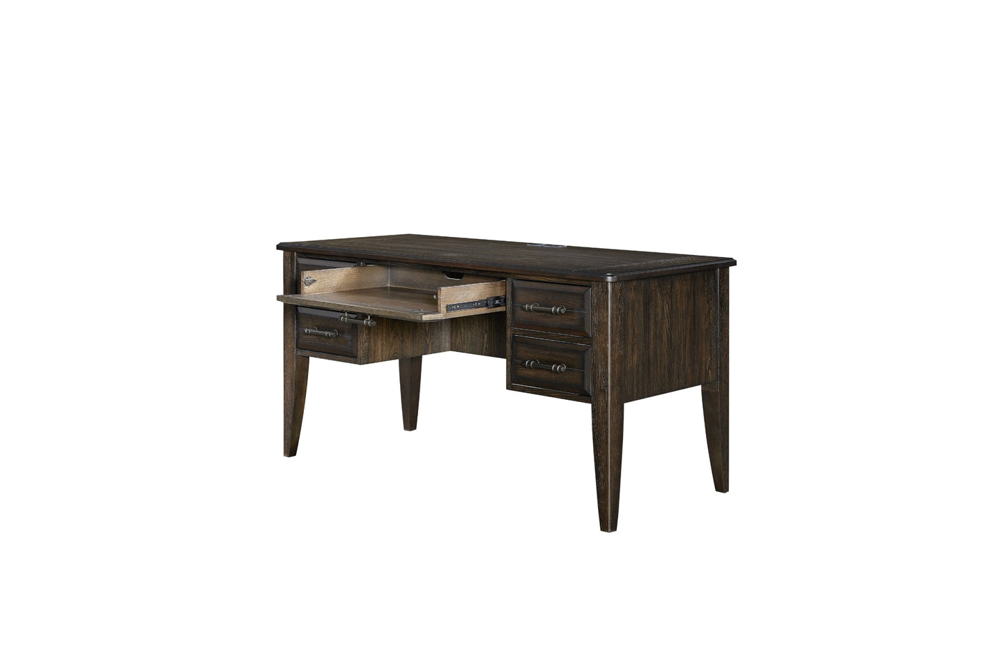 Coffee 5-Drawer Desk