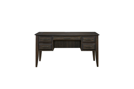 Coffee 5-Drawer Desk