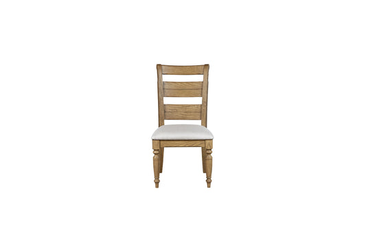 Caramel Ladder Back Side Chair