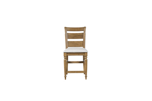Caramel Ladder Back Counter Stool